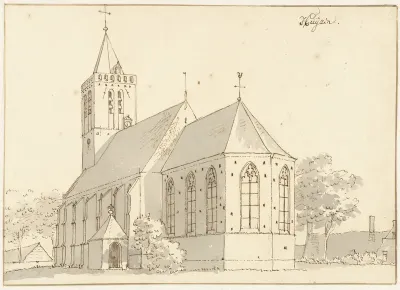 De kerk van Huizen