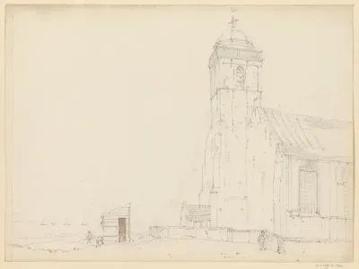 De kerk van Katwijk