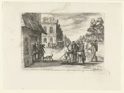 De kersenverkoopster