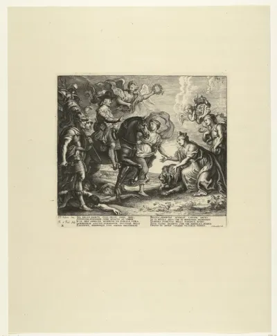De komst van de prins; intocht van Ferdinand te Antwerpen in 1635 (nr. 8)