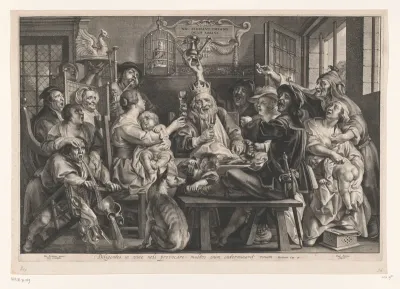 De koning drinkt (Driekoningen)