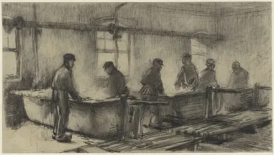 De krabbers in de katoenververij