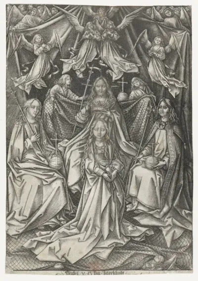 De kroning van Maria