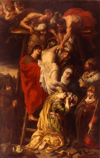 De kruisafneming (Mattheüs 27: 57-58)