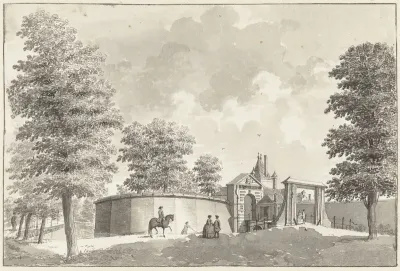 De Leidse Poort te Haarlem