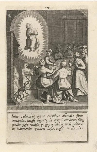 De levitatie van Catharina
