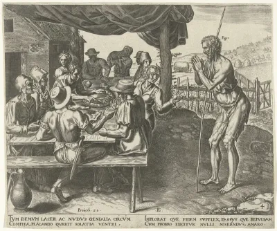 De luiaard mag niet mee eten na de oogst