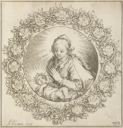 De Maagd Maria het het Kind Jezus