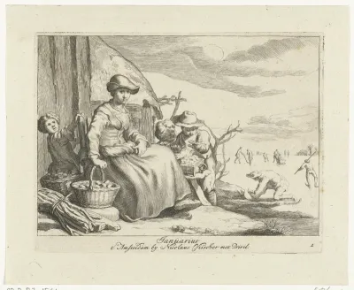 De maand januari