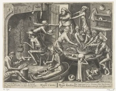 De magere keuken