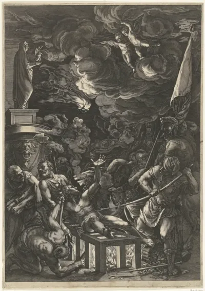 De marteling van de H. Laurentius