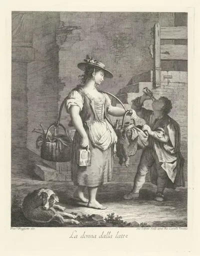 De melkmeid
