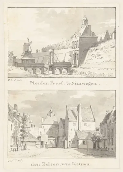 De Meulenpoort te Nijmegen, van buiten en van binnen