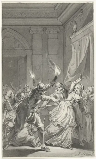 De moord op Aleid van Poelgeest in haar kamer, 22 september 1392