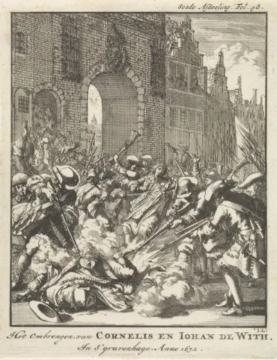 De moord op de gebroeders De Witt, 1672