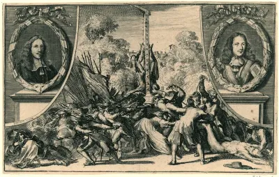 De moord op de gebroeders De Witt en twee portretten, 1672