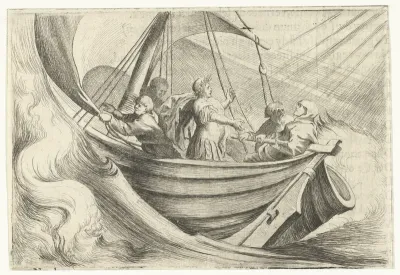 De nachttocht van Caesar
