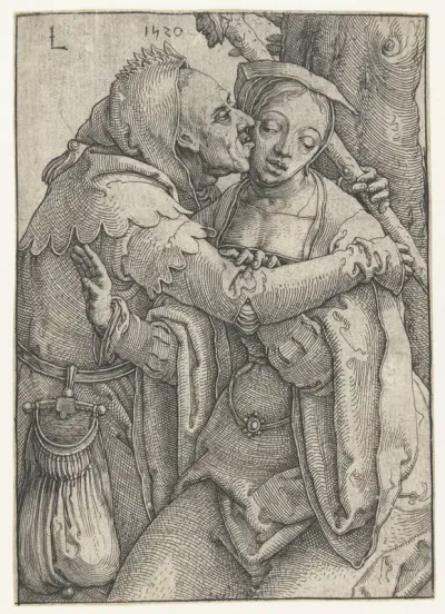 De nar en de jonge vrouw