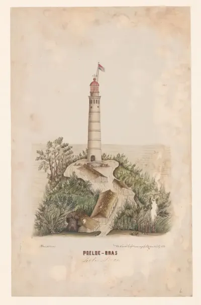 De Nieuwe Lichttoren van Poeloe-Bras, Sumatra