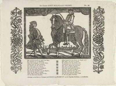 De nieuwe Sint Nicolaas-prent.
