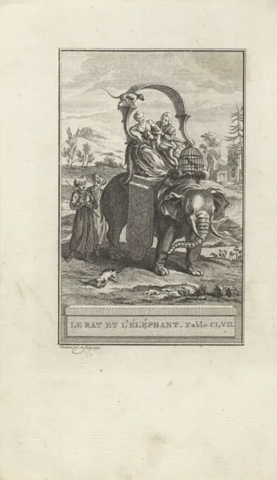De olifant en de rat