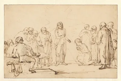 De ongelovige Thomas herkent Christus