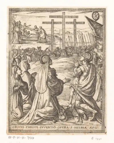 De ontdekking van het kruis van Christus