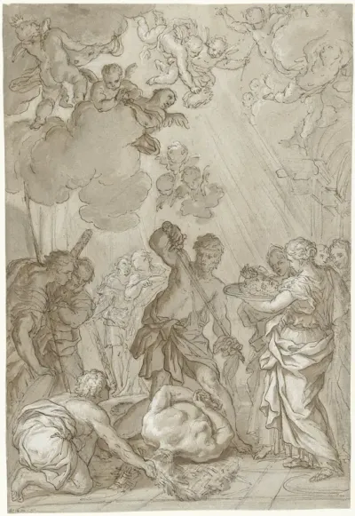 De onthoofding van Johannes de Doper