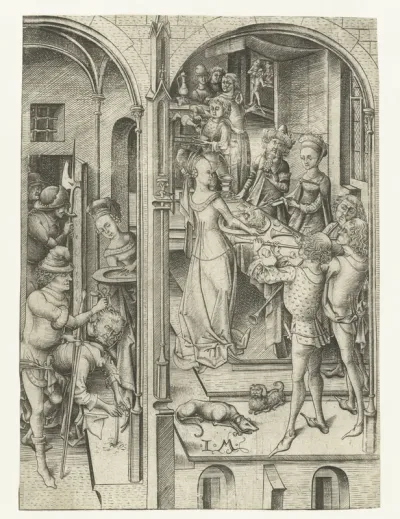 De onthoofding van Johannes de Doper