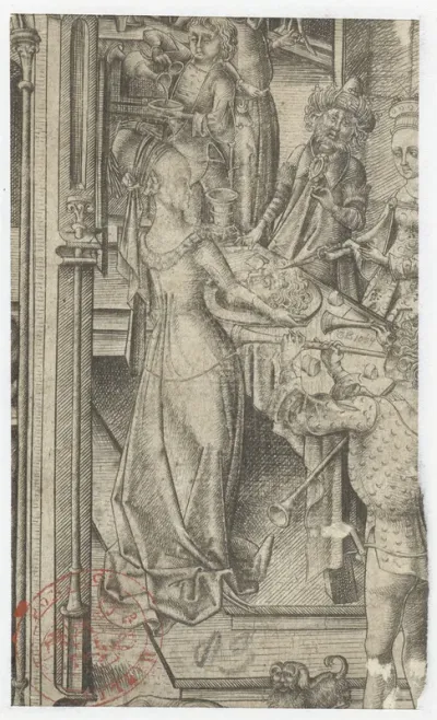 De onthoofding van Johannes de Doper (fragment)