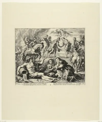 De ontmoeting van de twee Ferdinands te Nördlingen; intocht van Ferdinand te Antwerpen in 1635 (nr. 9)