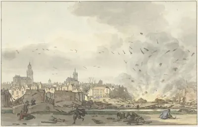 De ontploffing van het Kruithuis in Delft, 12 oktober 1654