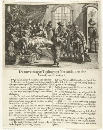 De onverwachte tijding uit Ierland, 1690