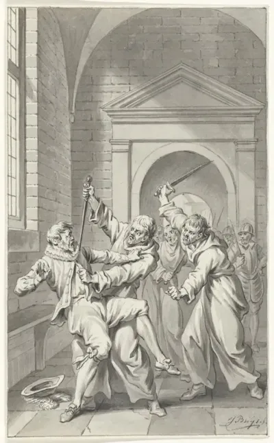 De overrompeling van het Spaanse garnizoen op Slot Loevestein door Herman de Ruiter, december 1570
