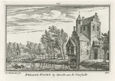 De Pellecussenpoort nabij Utrecht, 1620