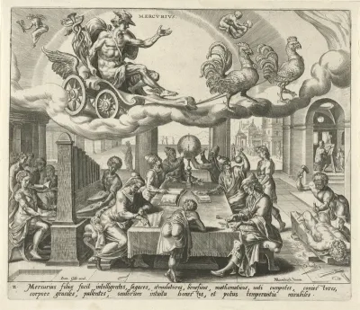 De planeet Mercurius en zijn kinderen