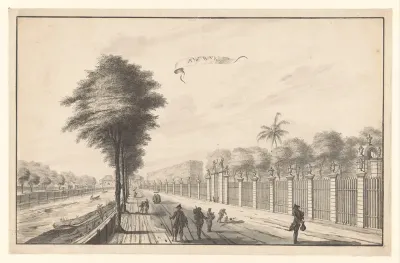 De Post Rijswijk gezien van Noordwijk