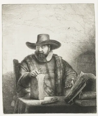 De predikant Cornelis Claesz. Anslo