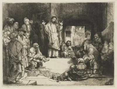 De predikende Christus ('La Petite Tombe')