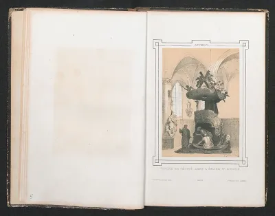 De preekstoel van de Sint-Andrieskerk te Antwerpen