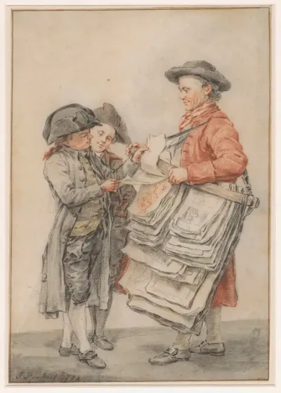 De prentverkoper