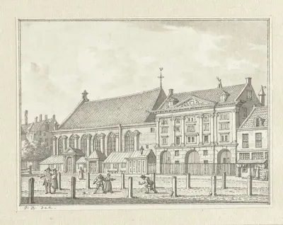 De Prinsekerk en Boterhal te Rotterdam