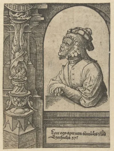 De profeet Ezechiël