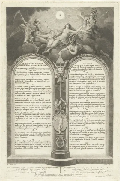De Rechten van den Mensch en van den Burger, 1795