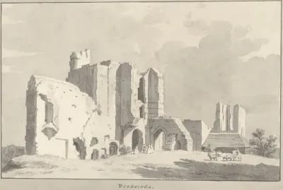 De ruïne van Brederode