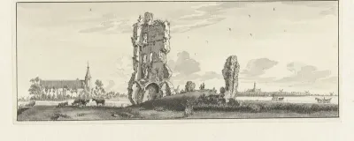 De ruïne van Huis te Kleef