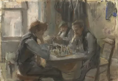 De schaakspelers