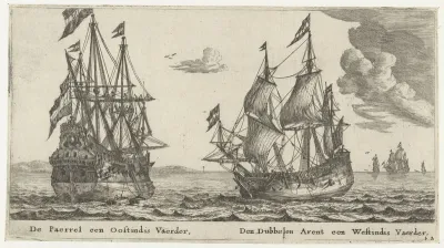 De schepen De Parel en De Dubbele Arend