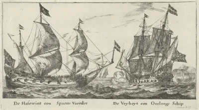 De schepen De Vrijheid en De Hazewind