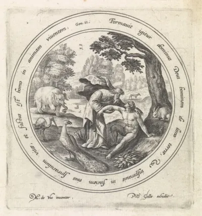 De schepping van Adam
